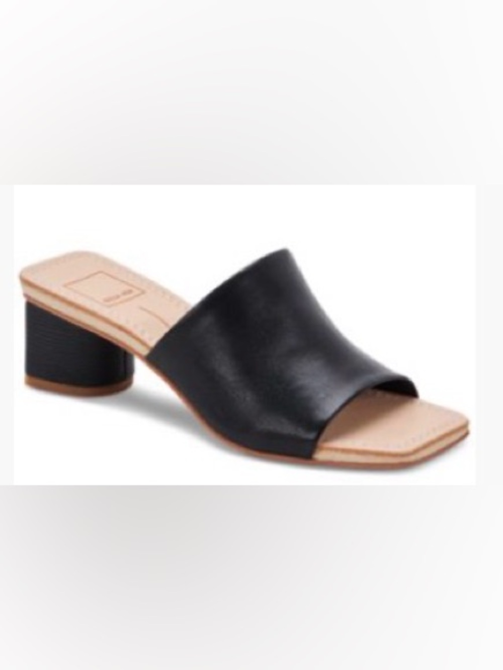 Dolce Vita Black Heeled Sandal - worn 2x!